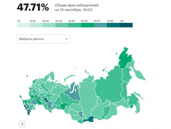 Объявлены предварительные результаты выбор в Госдуму РФ